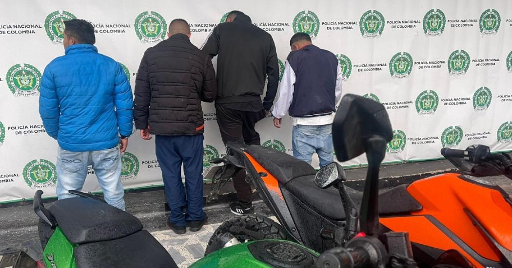 Capturados 4 hombres involucrados en hurto a ciudadano a bordo de un Porsche