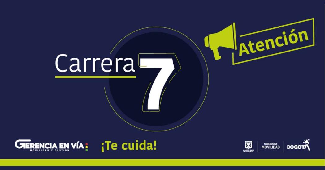 Domingos y festivos operará reversible sobre la carrera séptima Bogotá