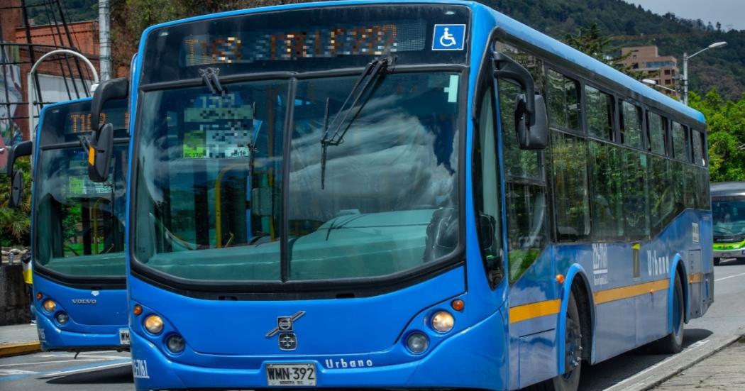 Rutas de SITP desde el norte de Bogotá para ir al Parque Simón Bolívar