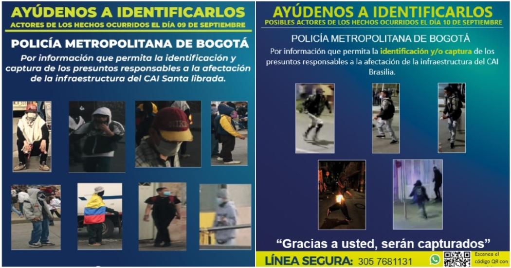 ¿Los ha visto? Autoridades buscan a responsables de vandalismo en CAI