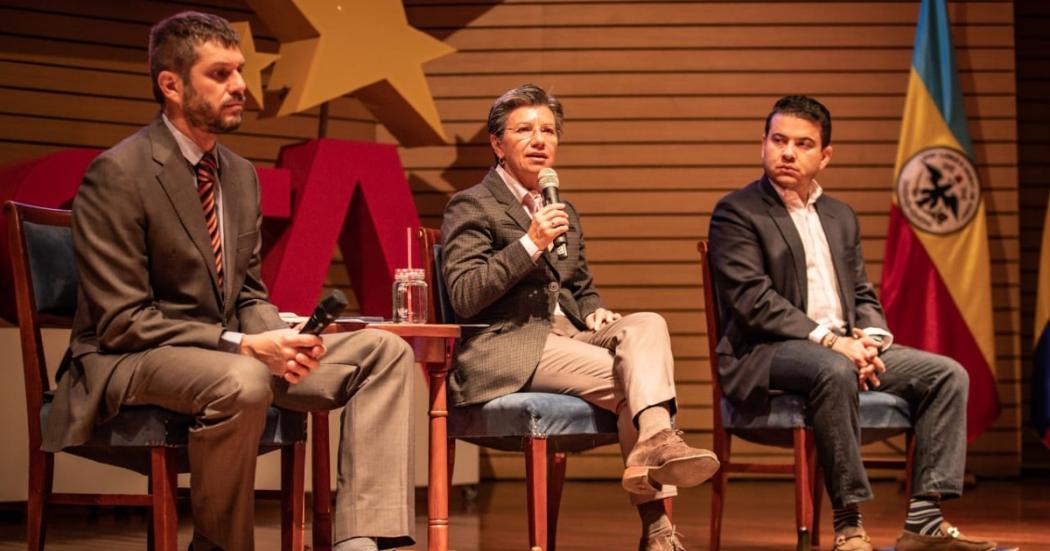 Mayor Claudia López led the Metropolis Care Panel