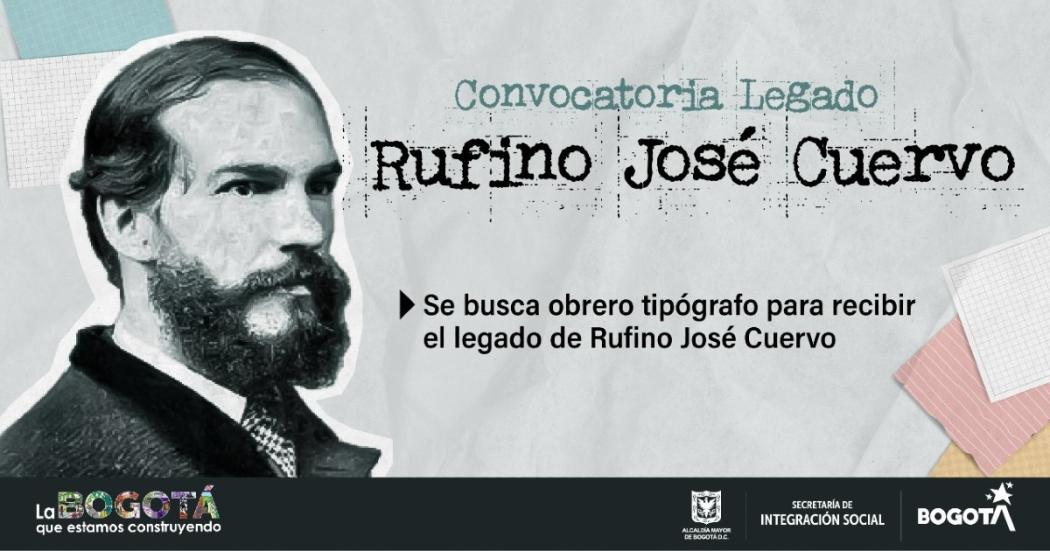 Requisitos para recibir la herencia de Rufino José Cuervo: tipógrafos