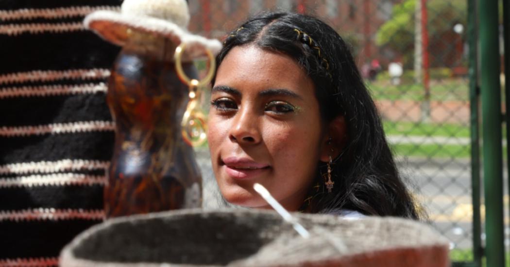 Conmemoración del Día de la Raza o de Resistencia Indígena en Bogotá