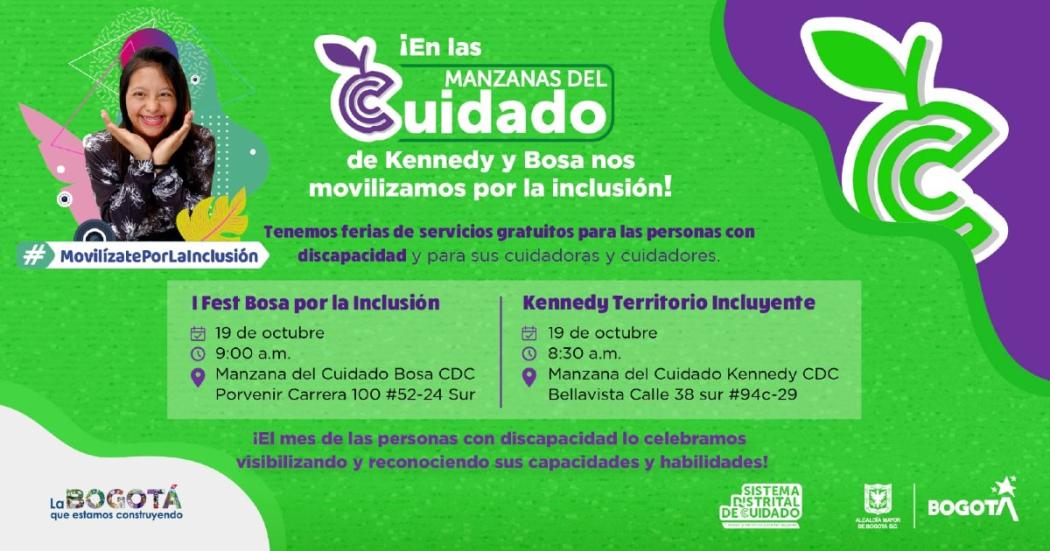 Celebra Mes de las Personas con Discapacidad en Manzanas del Cuidado