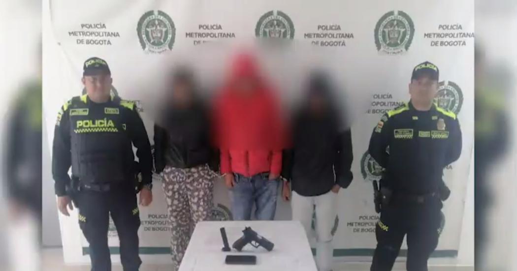 Policía recuperó carro robado y logró la captura de tres personas 