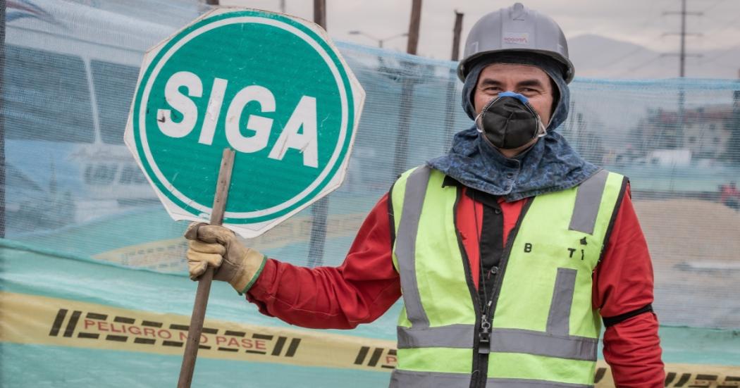 Por obras del Metro hay cierre en la av. Caracas entre calles 61 y 61A 