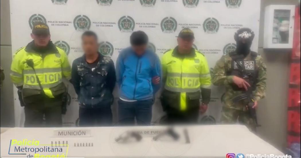 Por porte de armas de fuego 7 personas capturadas este fin de semana