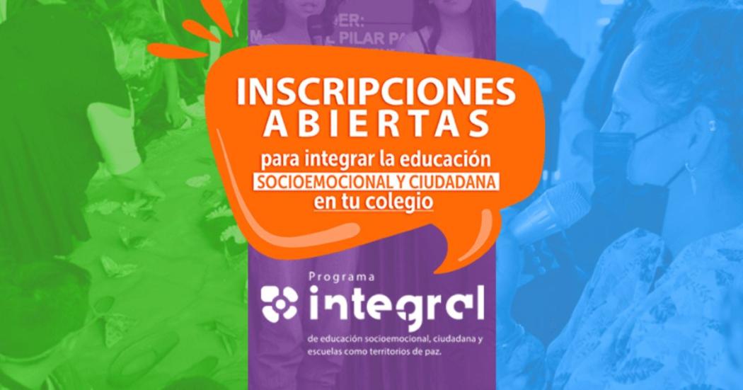 Inscripción a proyectos fortalecerán la educación socioemocional 