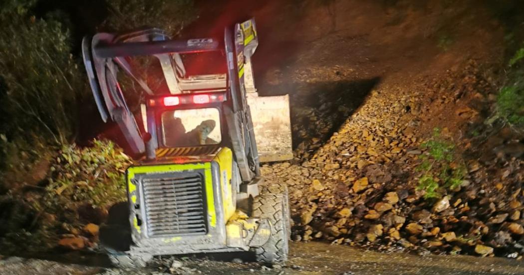 Unidad de Mantenimiento Vial atendió emergencias producto de lluvias 