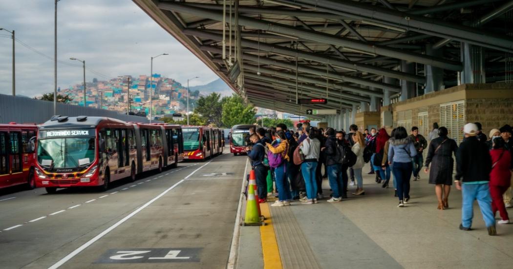 Estado de las vías y estaciones de TransMilenio hoy 25 de noviembre