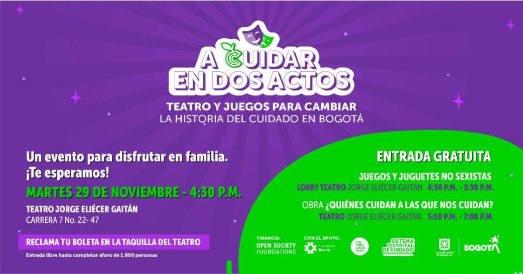 Iniciativa de Mujer y Cultura para aprender a cuidar en igualdad 