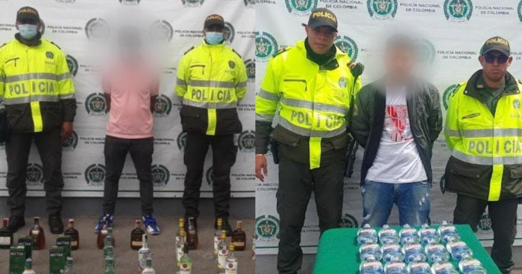 Dos hombres fueron capturados en Los Mártires