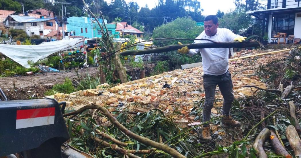 Nelson Torres, habitante de La Calera, habla de emergencia ambiental