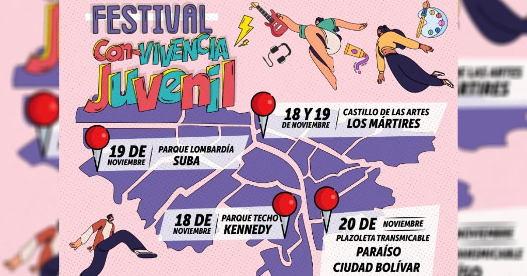 Comienzan las actividades del Festival de Con-Vivencia Juvenil 