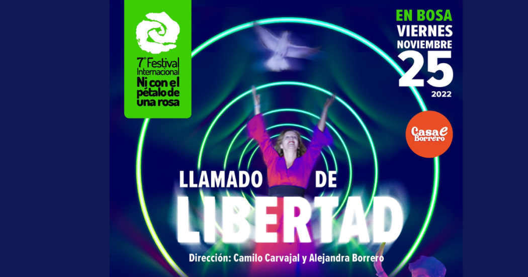 Presentación de la obra Llamado de libertad este 25 noviembre en Bosa 