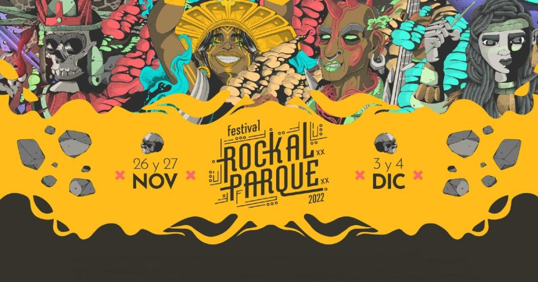 Rock al Parque completa su cartel final y revela su imagen oficial