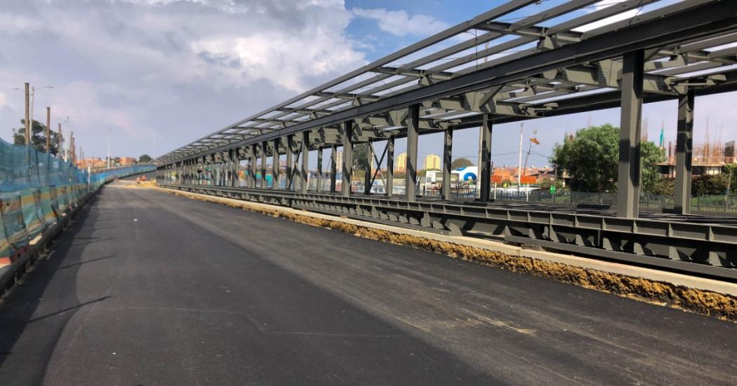 Estación Terreros evidencia buen ritmo de obras en av. Ciudad de Cali