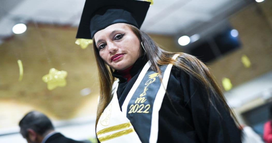 Con estrategia Modelos Educativos Flexibles Leidy terminó bachillerato