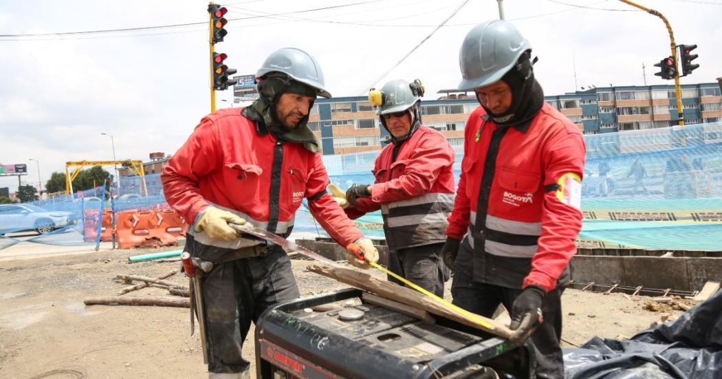 Balance de empleos generados en las principales obras de Bogotá 2022