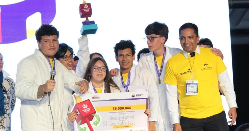 Proyecto estudiantil ganador del premio mundial de cambio climático