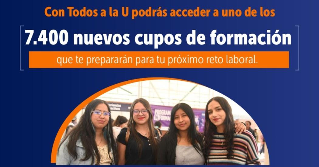 Requisitos para inscribirse a Todos a la U: becas para estudiar gratis