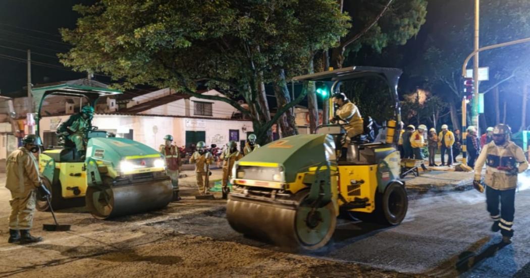 UMV está mejorando el estado de la malla vial de la avenida calle 170