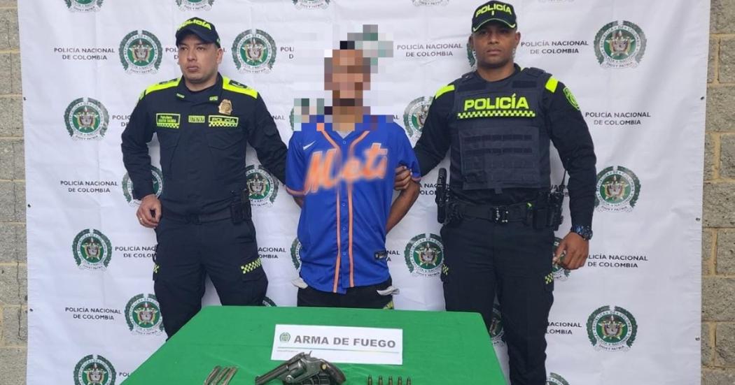 Al hombre que fue capturado en el barrio La Faena, le encontraron en su poder un