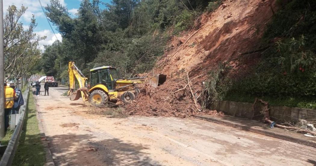 Distrito atiende derrumbes por lluvias en Chapinero y Santa Fe