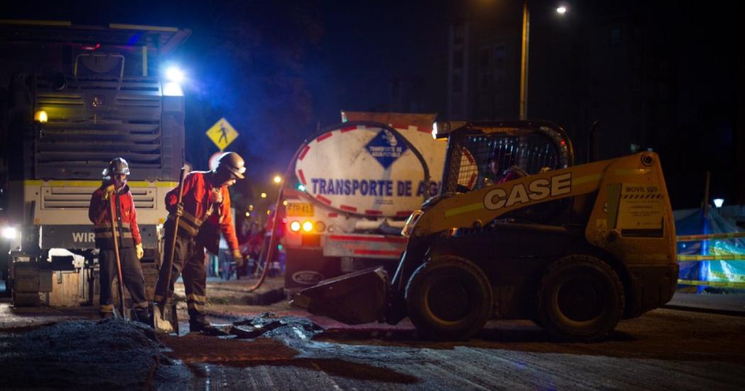 Cierre en carril central de la calle 127 con NQS por obras en puente