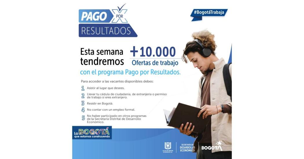 Bosa: 10.000 ofertas de empleo este domingo 19 de febrero en Bogotá