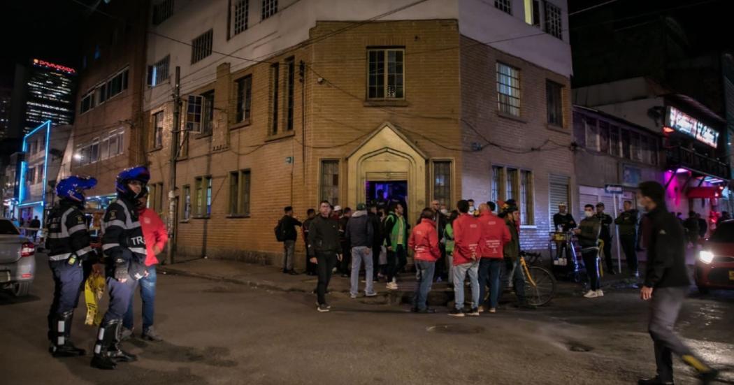 Comando nocturno en Bogotá 