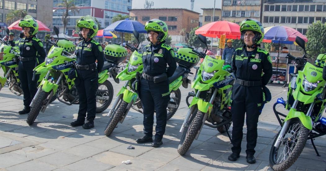 Patrullas Púrpura en Bogotá