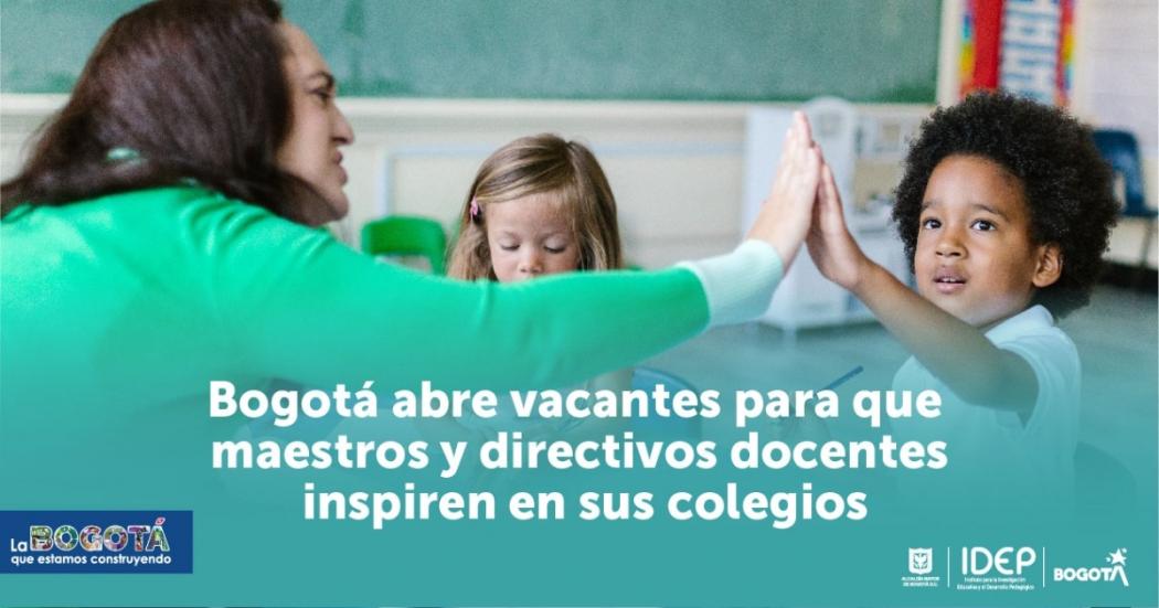 Convocatoria abierta para Maestras y Maestros que Inspiran 2023 