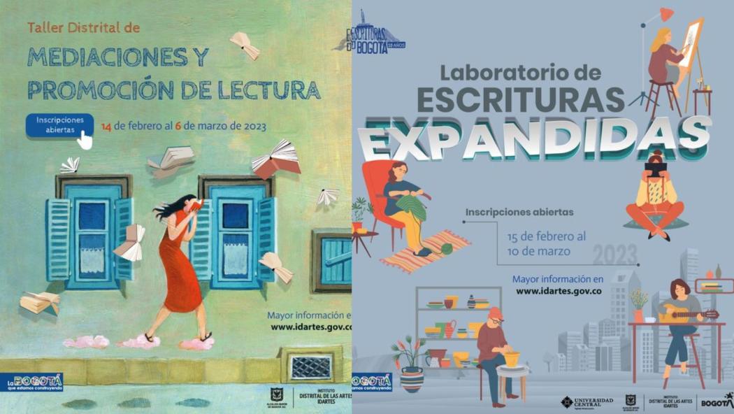 Idartes abrió dos cursos de escritura y promoción de lectura gratuitos.