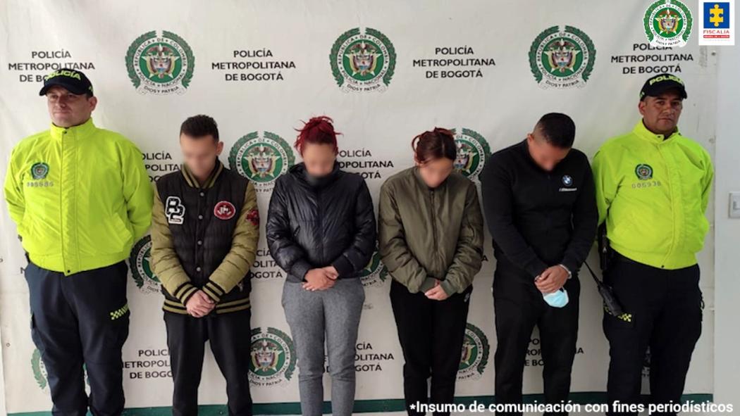 Capturados Los Residentes por hurto a viviendas en el norte de Bogotá.