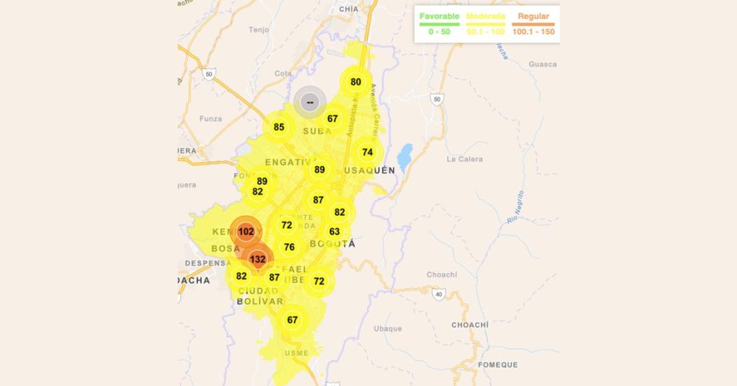 Incendios forestales en Colombia y Venezuela afectan el aire de Bogotá