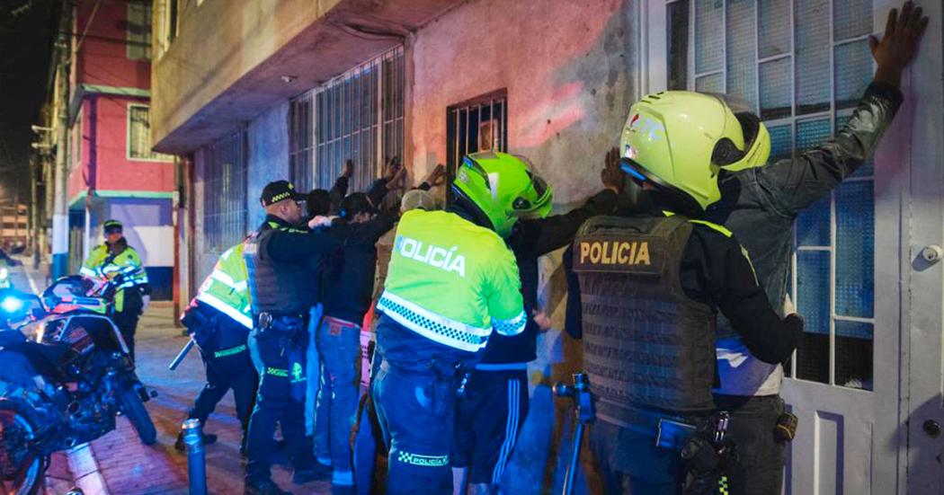 Capturas e incautaciones por el Comando Nocturno.