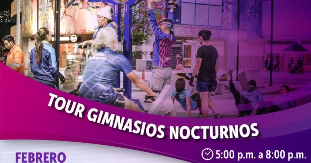 Tour de Gimnasios Noctunos 2023 en todas las localidades de Bogotá