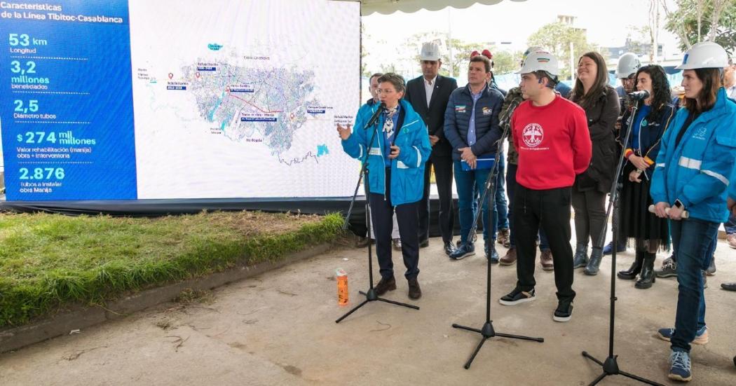 Por nuevo tubo matriz del Acueducto, cortes de agua en Semana Santa