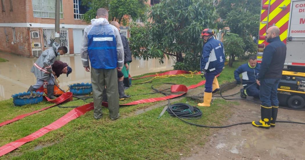 Distrito sigue atendiendo a barrios de Bosa afectados por inundaciones