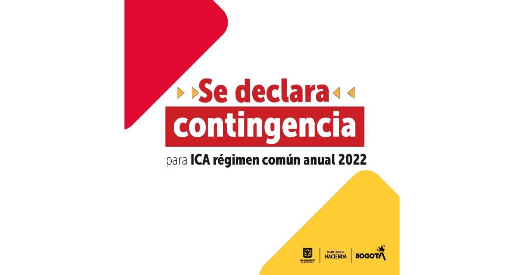 Nuevas fechas de pago de impuesto ICA régimen común anual 2022 