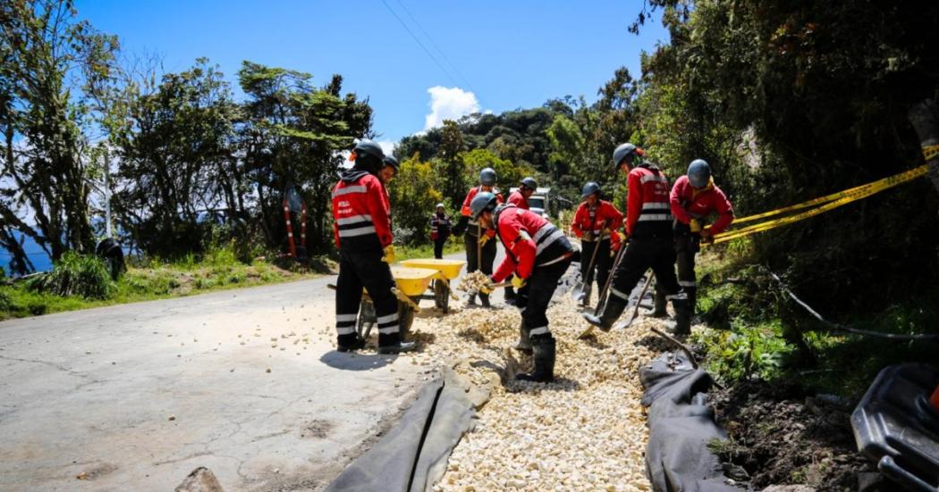 El IDU avanza en el mantenimiento de la malla vial rural de Bogotá