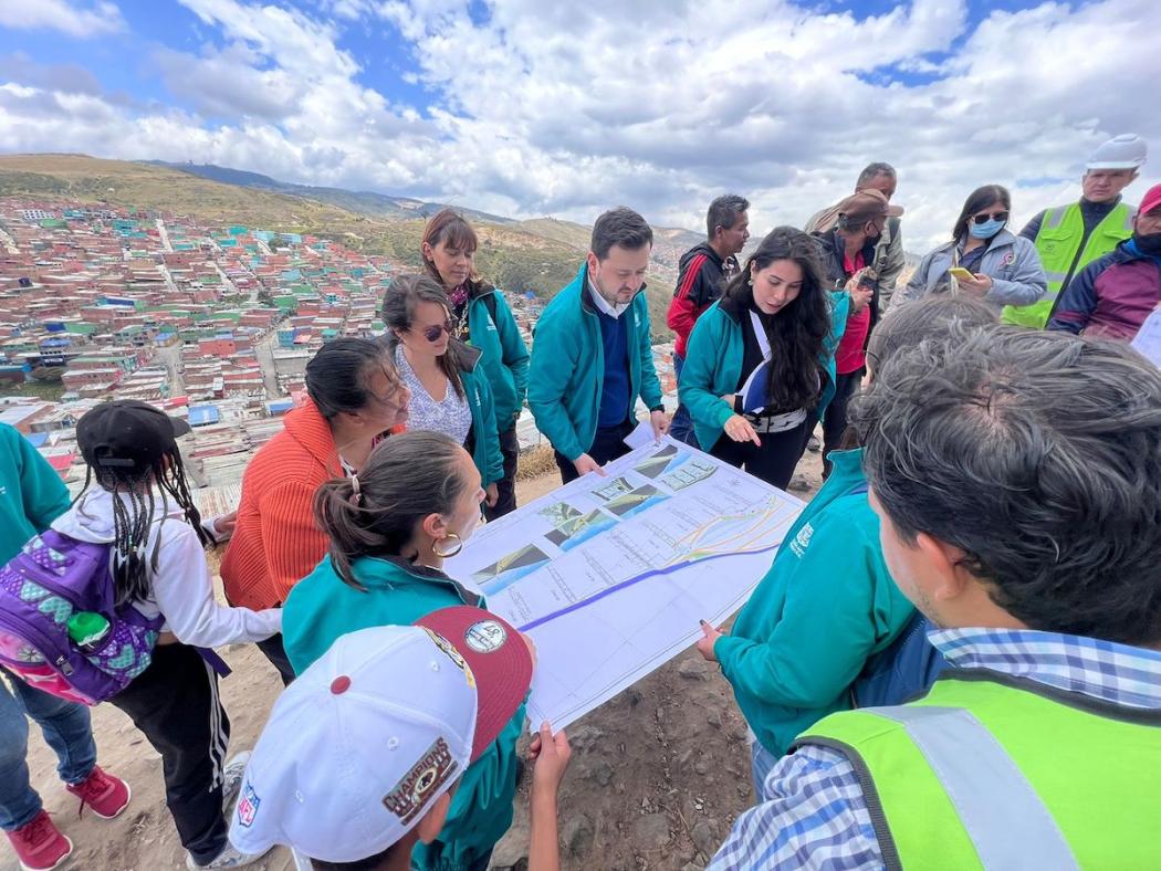 Distrito transforma espacio público en sector Caracolí Ciudad Bolívar 