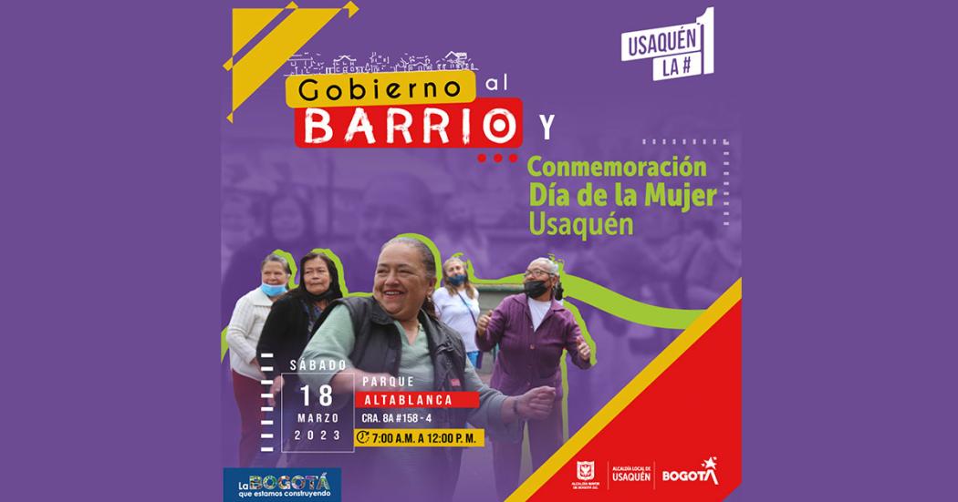 Feria de Servicios para mujeres en Usaquén.