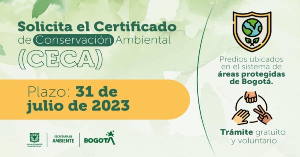 ¿Cómo obtener el Certificado de Estado de Conservación Ambiental?