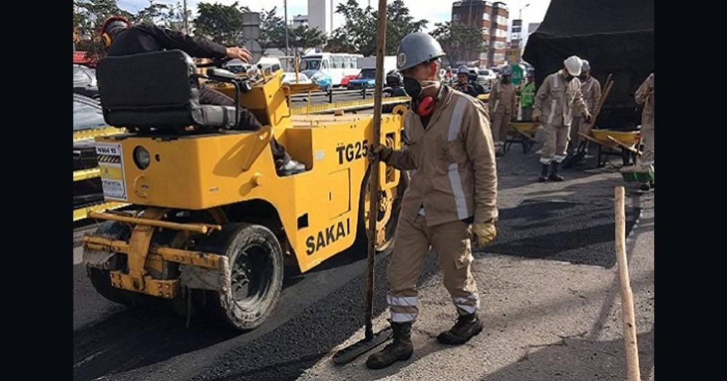 Reparación de losas y cierre carriles Autosur con av. Villavicencio 