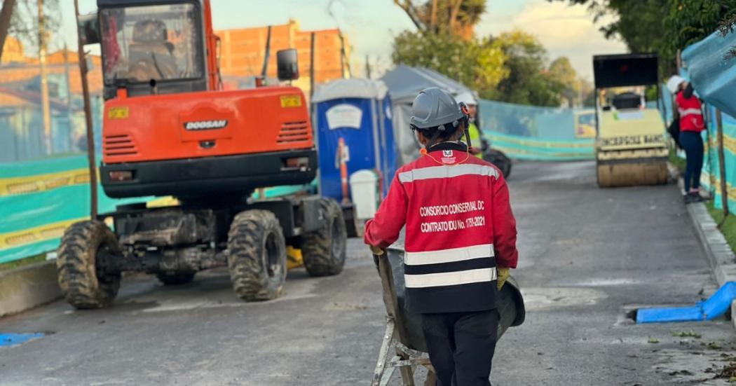 Inician trabajos de reconstrucción en vía del Ferrocarril en Fontibón