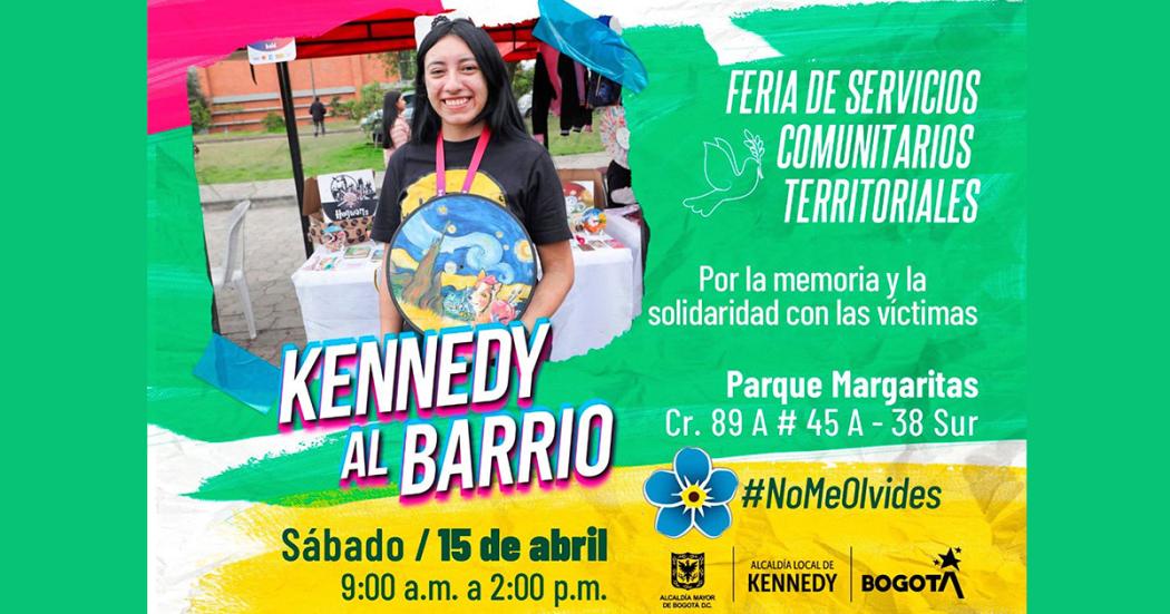 No te pierdas la feria de servicios 'Kennedy al Barrio' este sábado 15