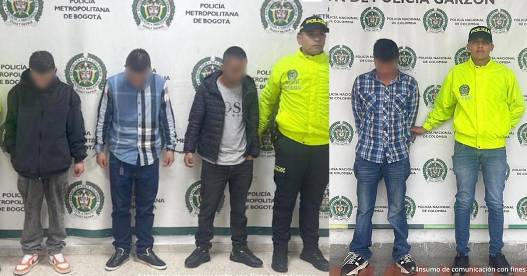 'Los Maras' tras las rejas: 4 judicializados por hurtar con armas