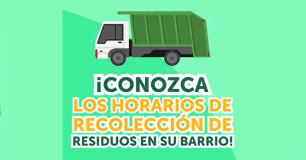 Recolección de basura.